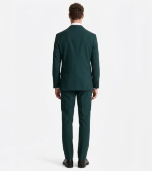 Shop The Brighton Cotton Light Blue Solid Suit Green