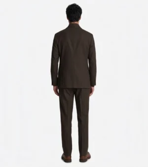 Shop The Brighton Cotton Solid Brown Suit