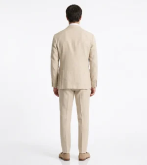 Shop The Brighton Solid Brown Cotton Suit