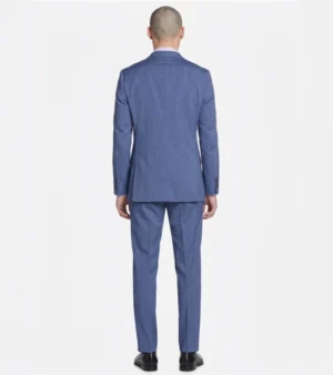 Shop the Brighton Blue Cotton Solid Suit