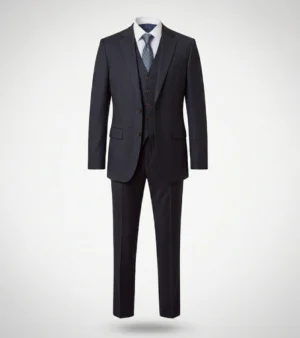 Harrington Wool Twill Dark Navy Suit