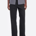 SuitsHeritage Men's Black Oversized Jeans