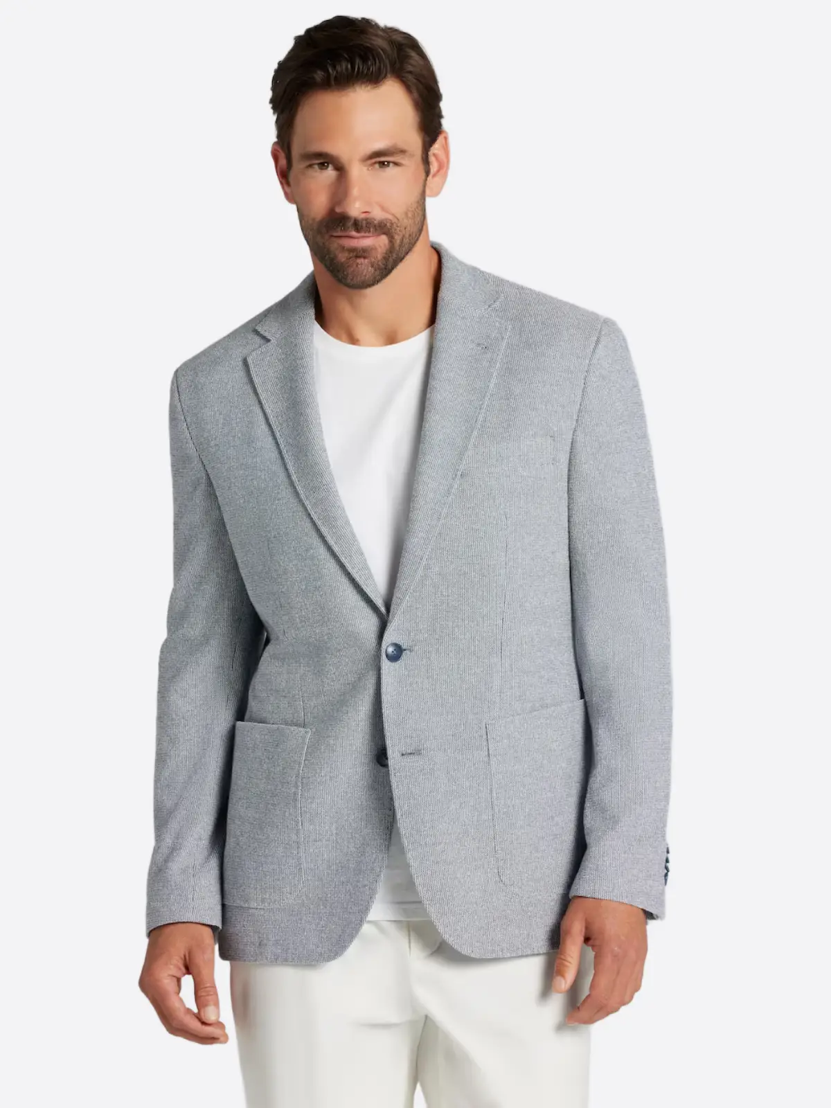 SuitsHeritage Men's Twill Grey Slim Fit Sport Coat SuitsHeritage Men's Twill Grey Slim Fit Sport Coat