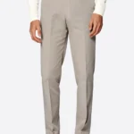 SuitsHeritage Men's Light Brown Slim fit Chinos