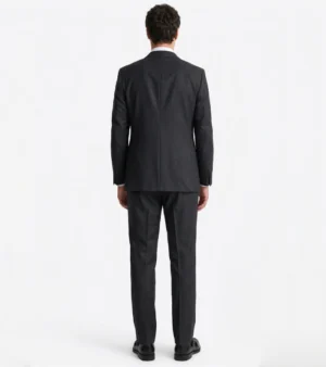 Shop The Ashford Cotton Twill Black Suit