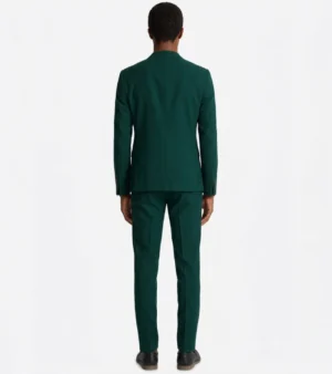 Shop The Brighton Cotton Green Solid Suit