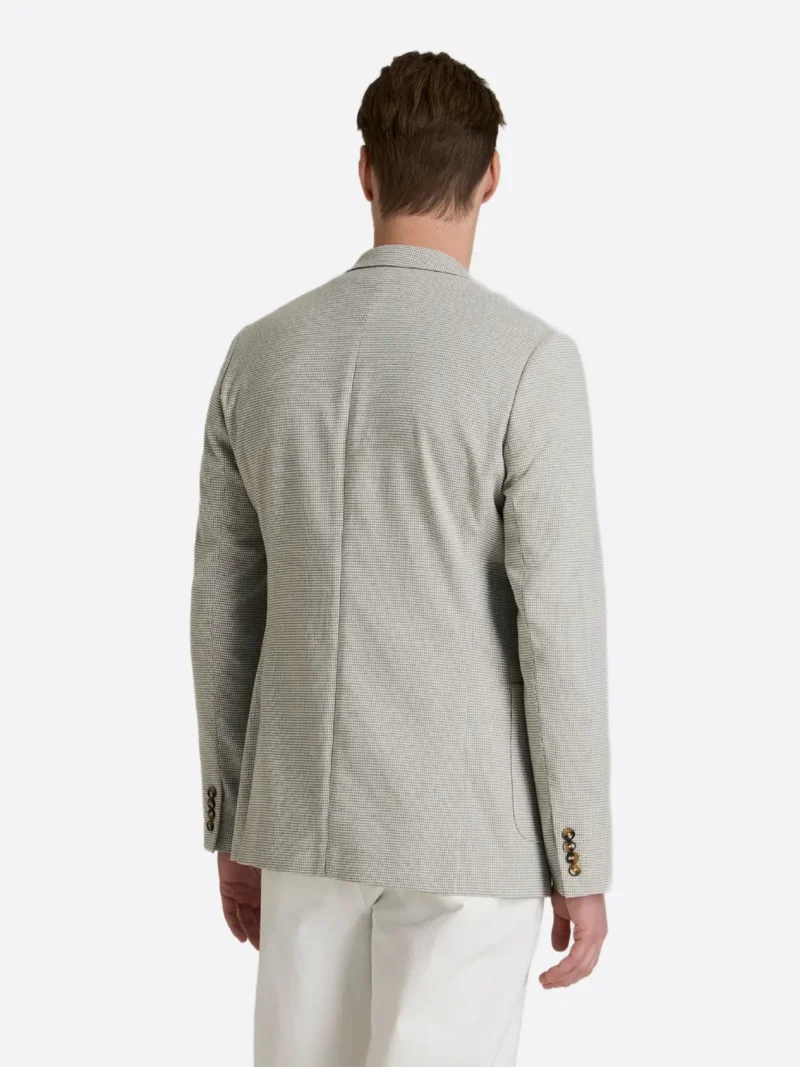 Shop The SuitsHeritage Men's Houndstooth Beige Tailored Fit Blazer