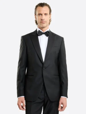 Shop The SuitsHeritage Men’s Black Regular Fit 2 Piece Tuxedo