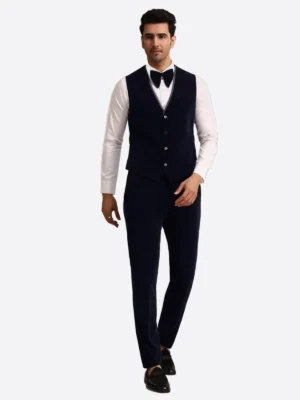 Shop The SuitsHeritage Men’s Black Velvet Slim Fit 2 Piece Tuxedo