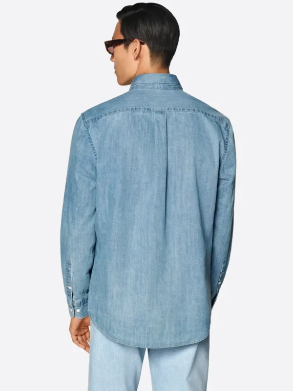 Shop The SuitsHeritage Men's Blue Denim Casual Shirt
