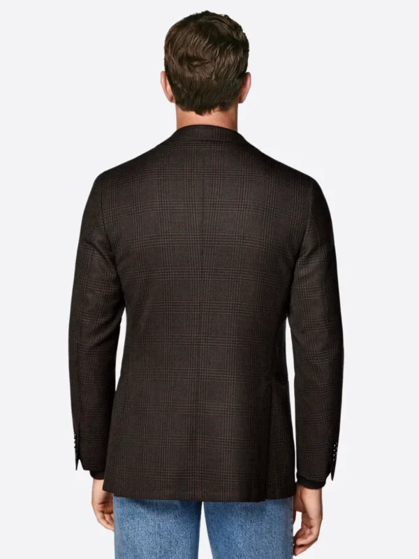 Shop The SuitsHeritage Men’s Brown Check Tailored Fit Blazer