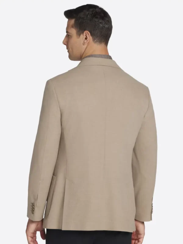 Shop The SuitsHeritage Men's Solid Camel Slim Fit Sport Coat