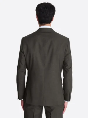 Shop The SuitsHeritage Men’s Solid Charcoal Slim Fit 2 Piece Suit