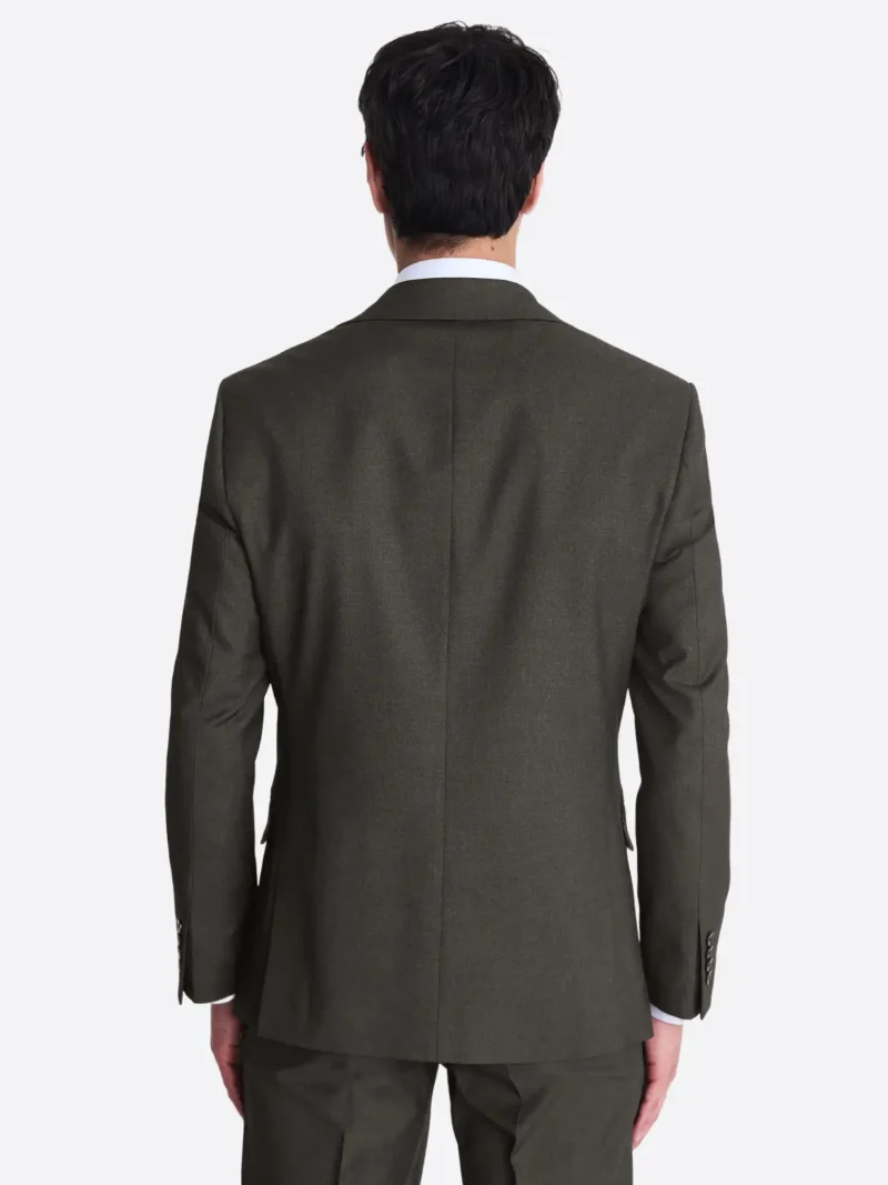 Shop The SuitsHeritage Men’s Solid Charcoal Slim Fit 2 Piece Suit