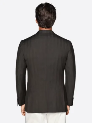 Shop The SuitsHeritage Men's Solid Charcoal Tailored Fit Blazer
