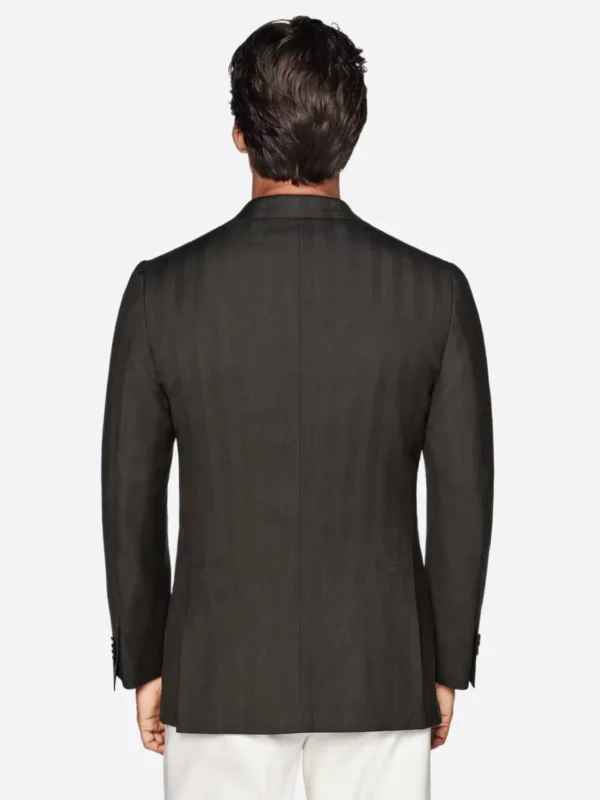 Shop The SuitsHeritage Men's Solid Charcoal Tailored Fit Blazer