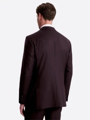 Shop The SuitsHeritage Men’s Solid Dark Brown Regular Fit 2 Piece Suit