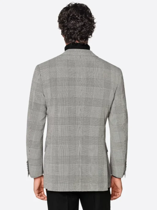 Shop The SuitsHeritage Men’s Grey Check Tailored Fit Blazer