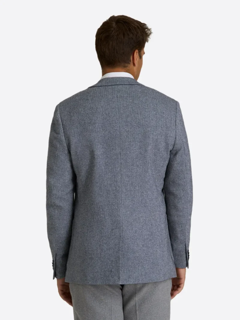 Shop The SuitsHeritage Men's Grey Herringbone Tailored Fit Blazer