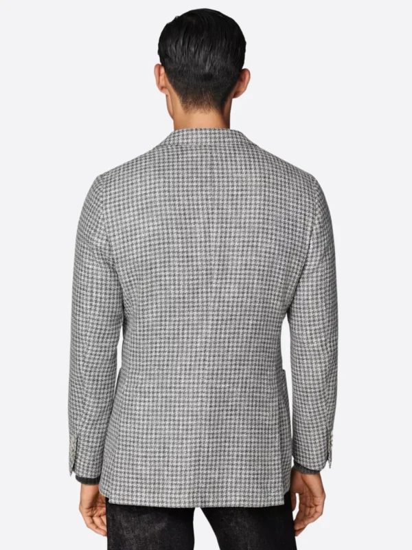 Shop The SuitsHeritage Men’s Grey Houndstooth Tailored Fit Blazer