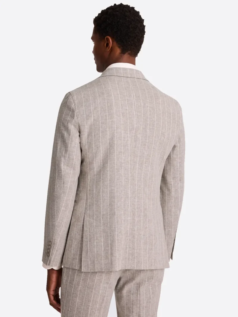 Shop The Men's Grey PinStripe Single Breasted Two Piece Suit