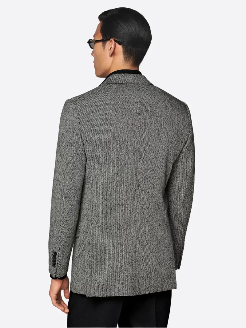 Shop The SuitsHeritage Men’s Grey Pinstriped Tailored Fit Blazer