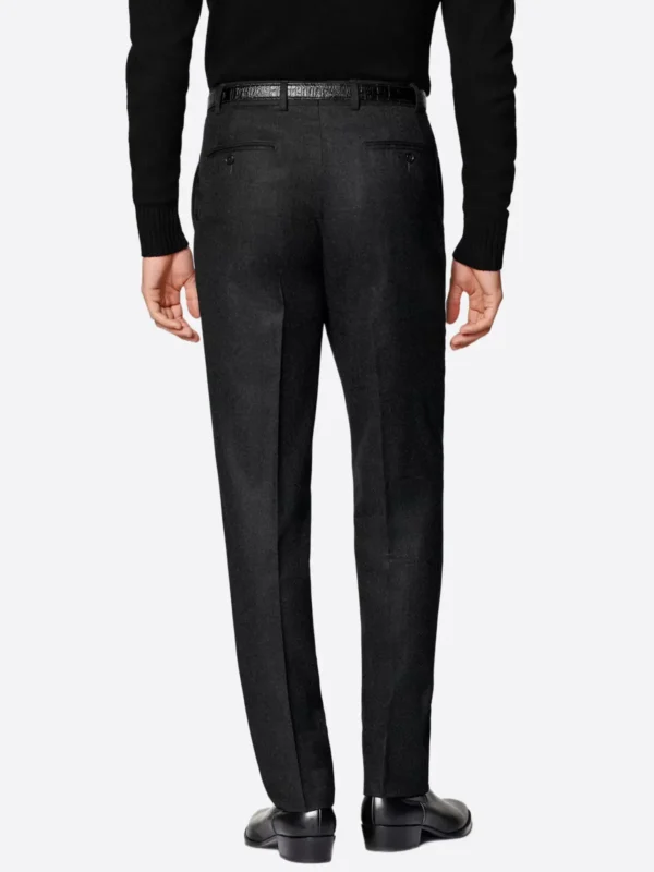 Shop The SuitsHeritage Men's Grey Straight Fit Pant