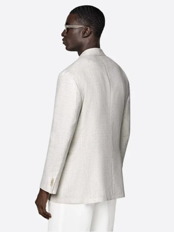 Shop The SuitsHeritage Men's Light Grey Solid Relaxed Fit Blazer