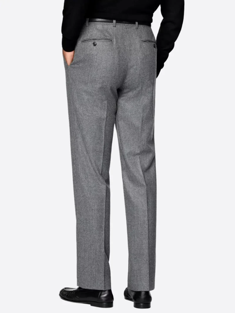 Shop The SuitsHeritage Light Grey Straight Fit Pant
