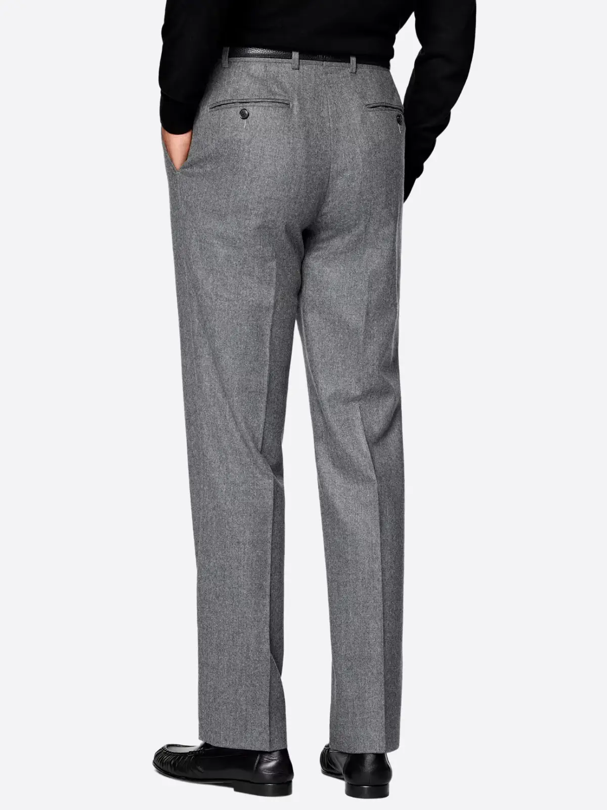 Shop The SuitsHeritage Light Grey Straight Fit Pant