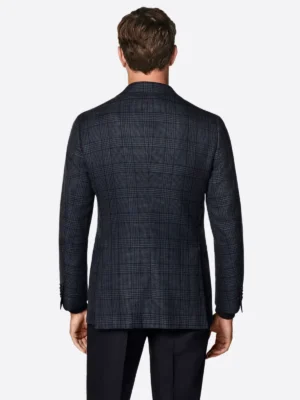 Shop The SuitsHeritage Men's Navy Check Tailored Fit Blazer