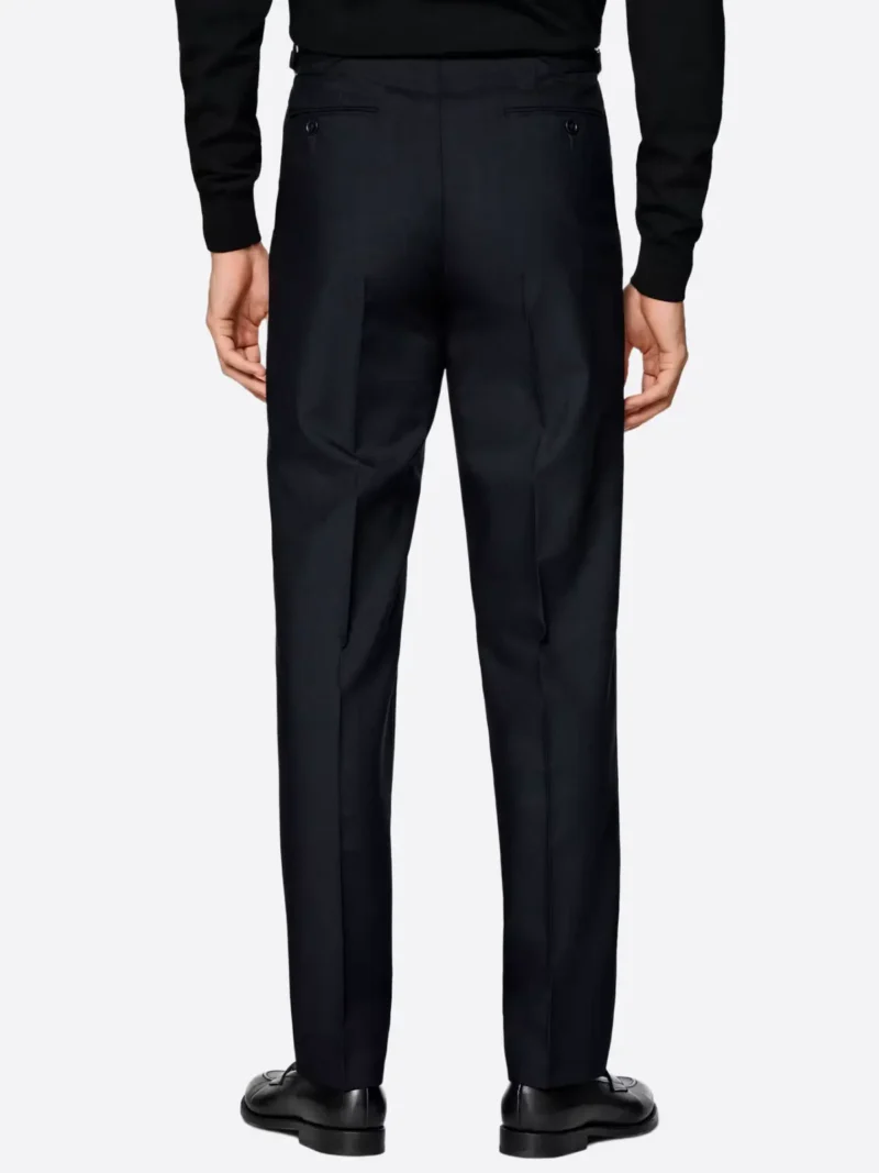 Shop The SuitsHeritage Men's Navy Straight Fit Pant