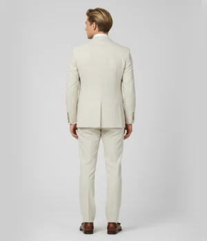 Shop The Norfield Polyester Solid White Suit