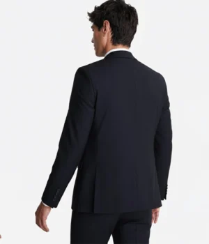 Shop The Suit Heritage Men's Solid Black Slim Fit 3 Piece Suit