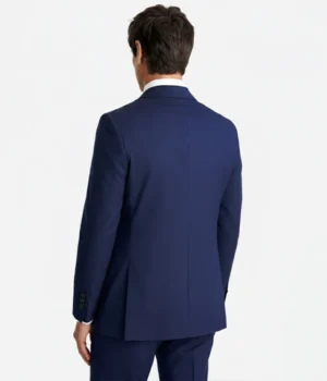 Shop The Suit Heritage Men’s Solid Blue Regular Fit 3 Piece Suit