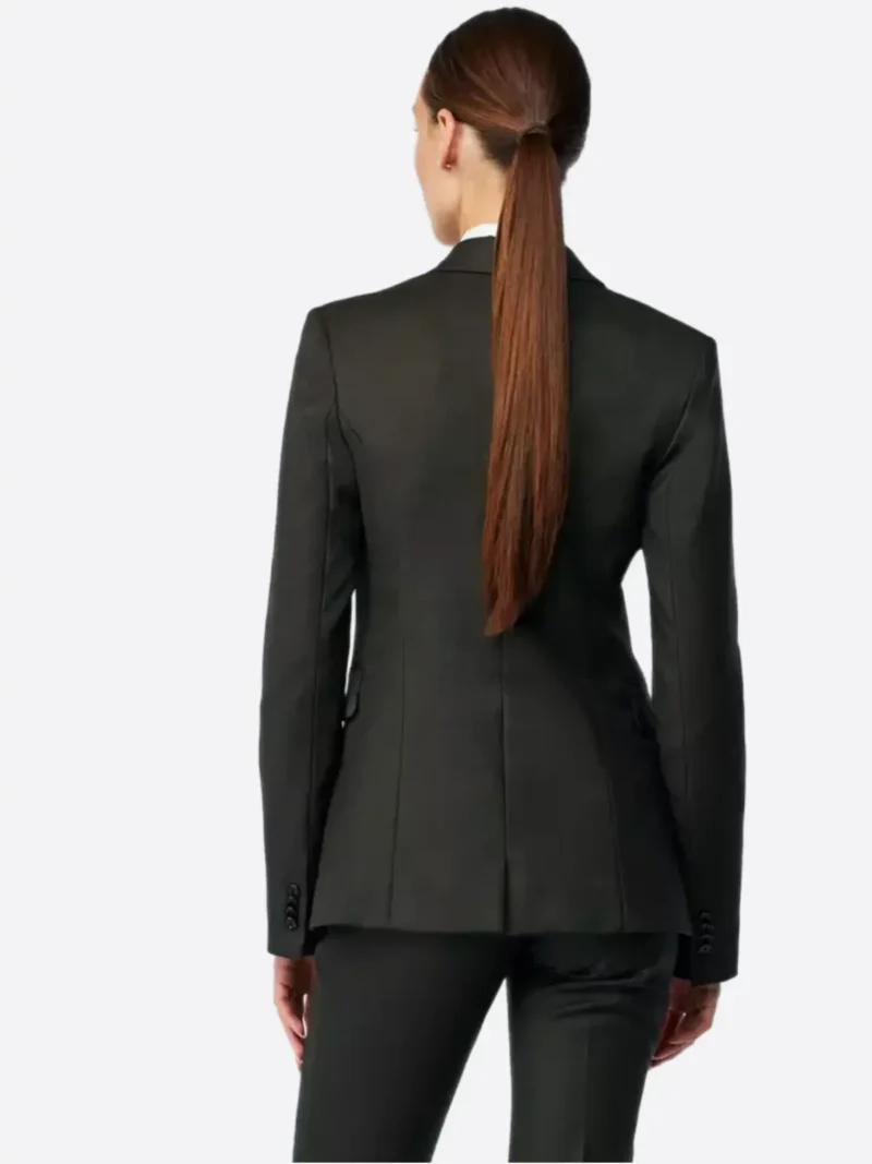 Shop The SuitsHeritage Women’s Black Plain Regular Fit 2 Piece Suit