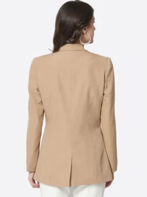 Shop The SuitsHeritage Women's Solid Camel Tailored Fit Blazer
