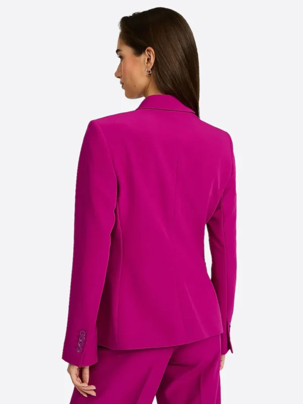 Shop The SuitsHeritage Women's Solid Dark Pink Slim Fit Blazer