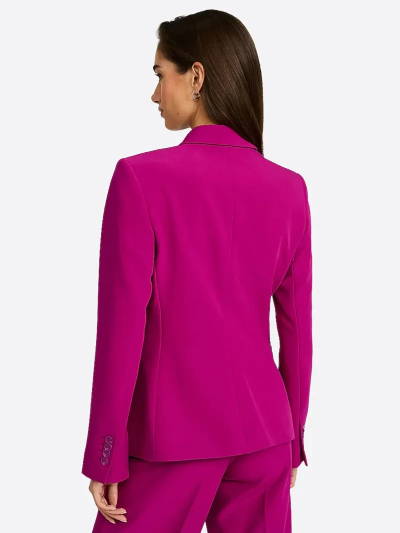 Shop The SuitsHeritage Women's Solid Dark Pink Slim Fit Blazer