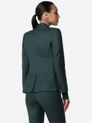 Shop The SuitsHeritage Women’s Green Solid Slim Fit 2 Piece Suit