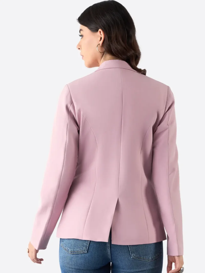 Shop The SuitsHeritage Women's Solid Pink Tailored Fit Blazer