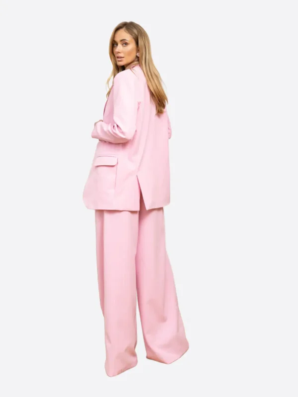 Shop The SuitsHeritage Women’s Pink Solid Oversized 3 Piece Suit