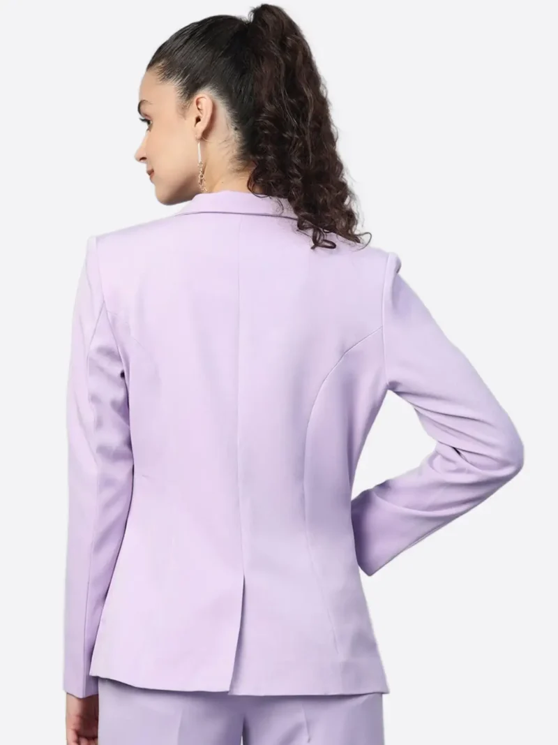 Shop The SuitsHeritage Women's Solid Purple Tailored Fit Blazer