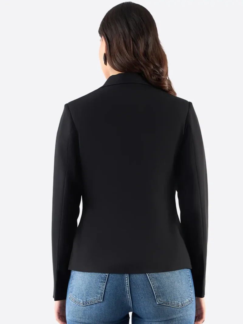 Shop The SuitsHeritage Women's Solid Black Tailored Fit Blazer