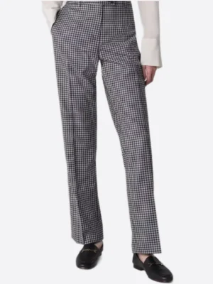 SuitsHeritage Women’s Grey Big & Tall Double Breasted 2 Piece Suit Pant