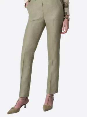 SuitsHeritage Women’s Plaid Double Breasted Slim Fit 2 Piece Suit Pant