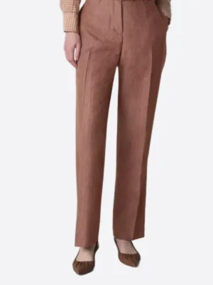 SuitsHeritage Women’s Orange Double Breasted Big & Tall 2 Piece Suit Pant