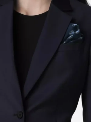 Women's Solid Single Breasted Two Piece Suit Close