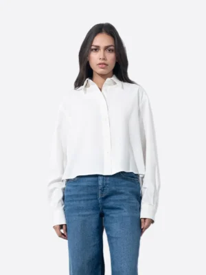 SuitsHeritage Women's White Regular Fit Shirt