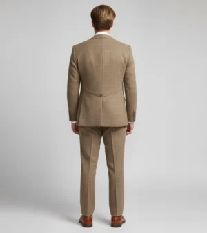Shop The Bellington Tweed Herringbone Camel Suit